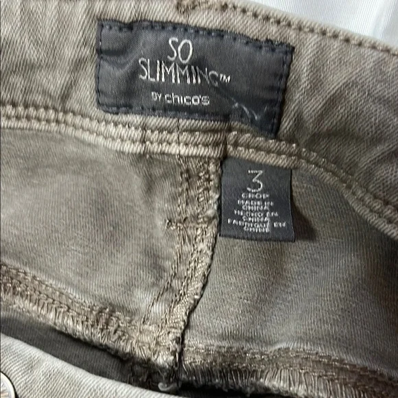 Chico's Gray Slim Jeans Versatile Style - Picture 6 of 6